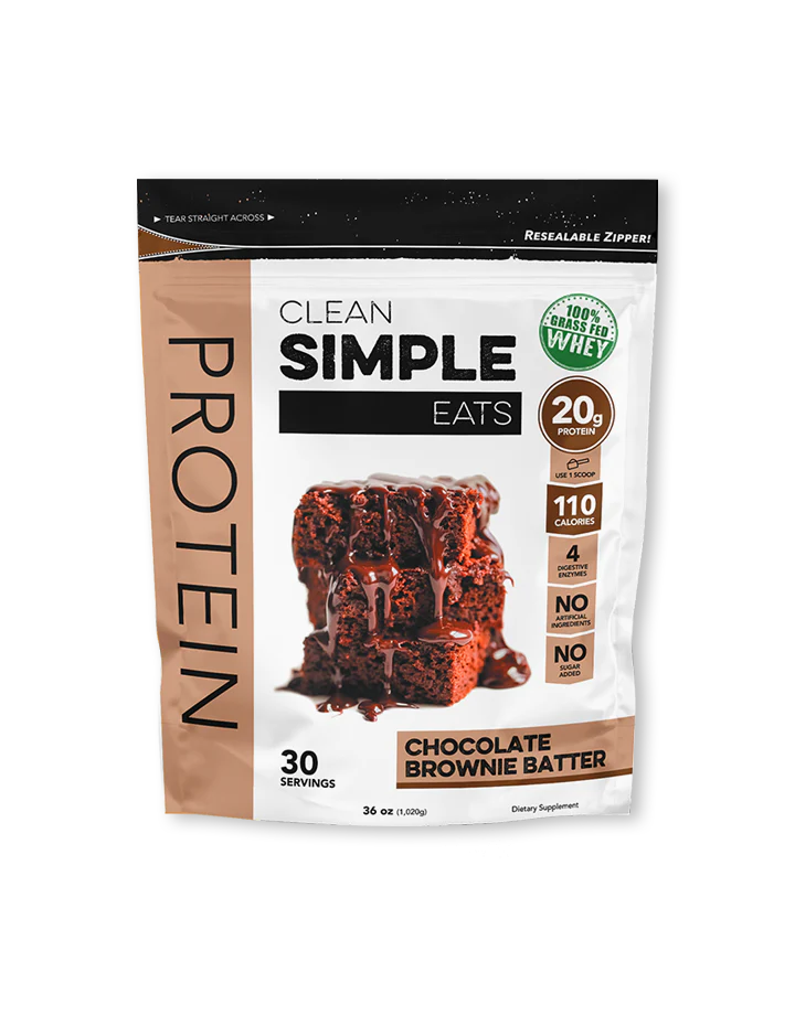Clean Simple Eats Brownie Batter Protein Powder