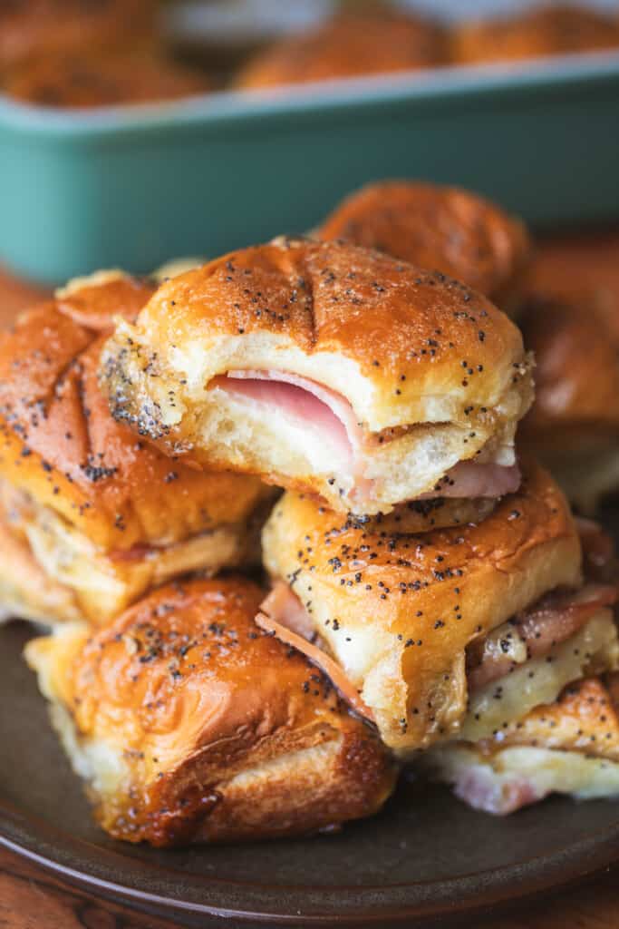 Ham and Cheese Sliders Sandwiches (Tailgate Party Food)